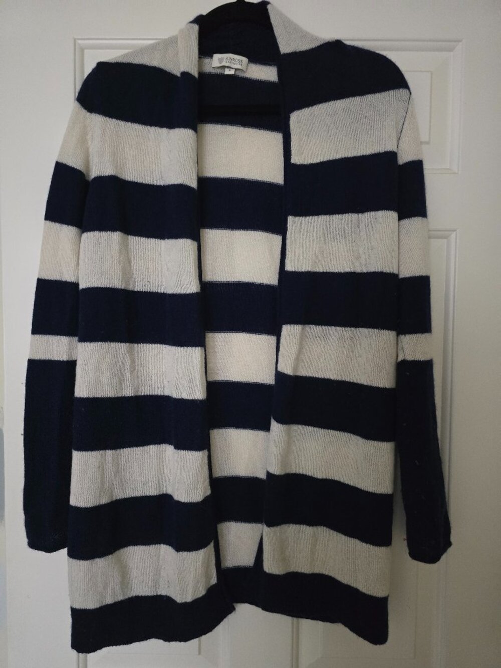 KINROSS STRIPED CARDIGAN